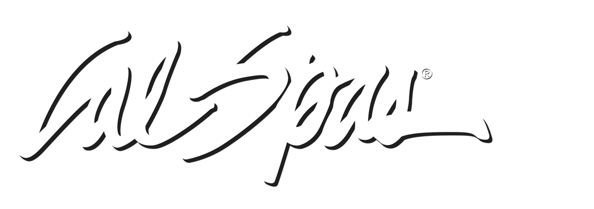 Calspas White logo hot tubs spas for sale Rio Rancho